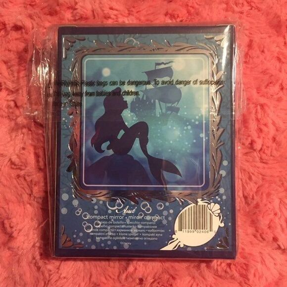 Disney Sephora Ariel Mirror Compact new - Picture 4 of 4